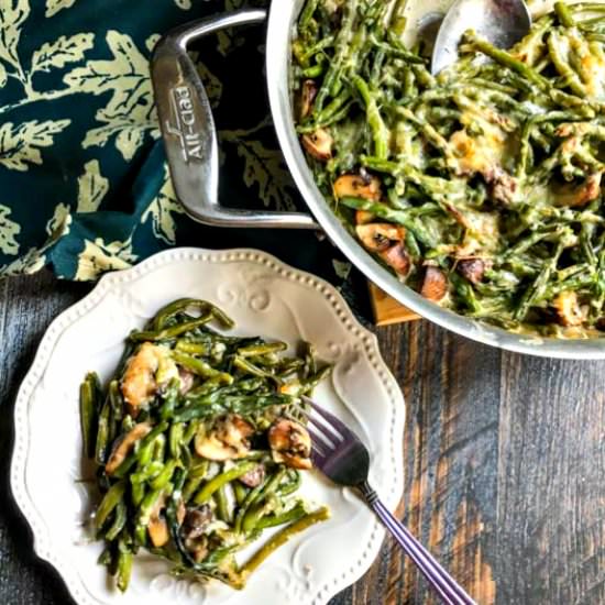 Low Carb Green Bean Casserole