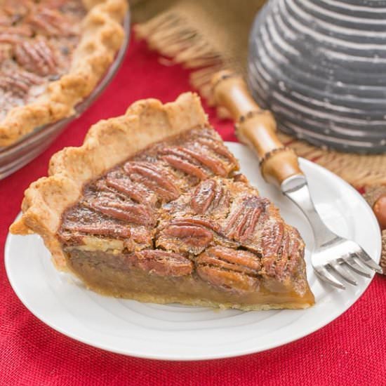 Boozy Pecan Pie