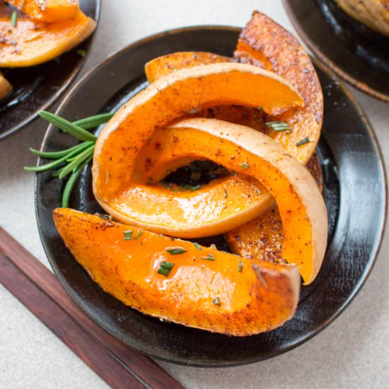 Spicy Rosemary Butternut Squash