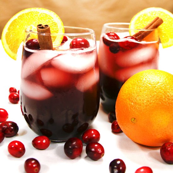 Sparkling Cranberry Sangria