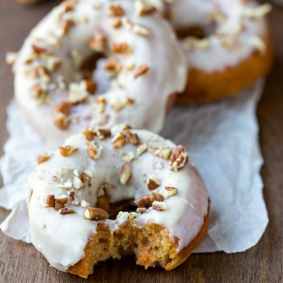 Baked Sweet Potato Donuts