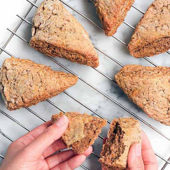 Pumpkin Spice Scones