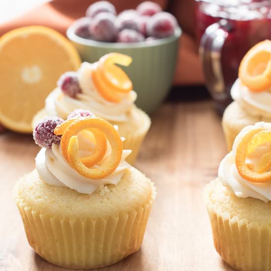 Cranberry Orange Cupcakes