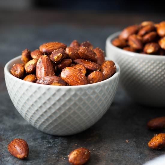 Spice Roasted Almonds