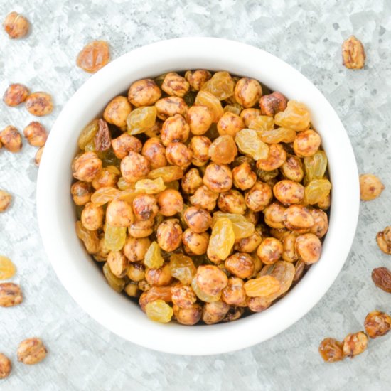 Crispy Oven Roasted Garbanzo Beans