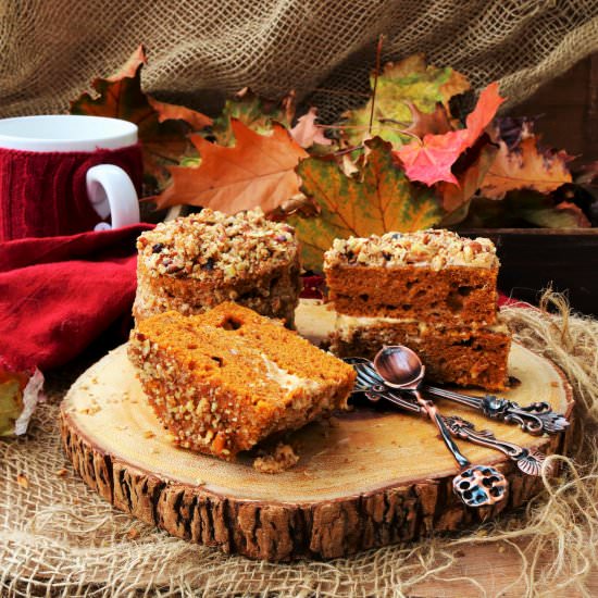 Pumpkin Dulce de Leche Mini Cakes