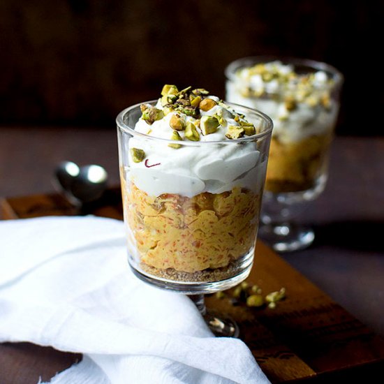 No Bake Carrot Halwa Cheesecake