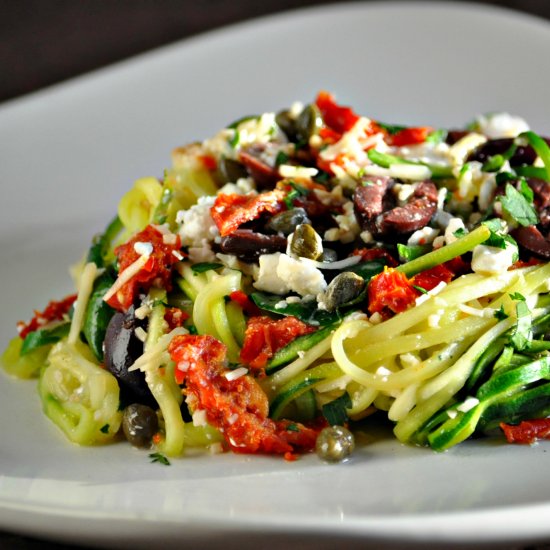 Mediterranean Zoodle Pasta