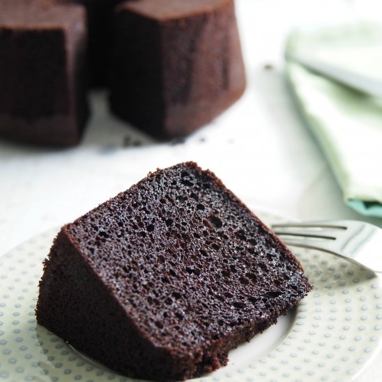 Chocolate Chiffon Cake