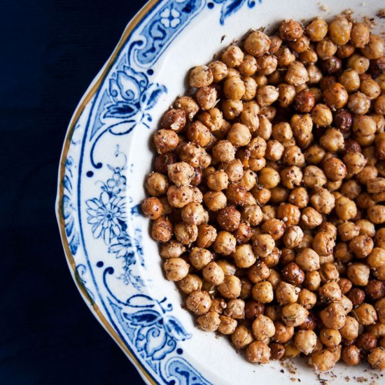 Chickpea Crisps with Za’atar