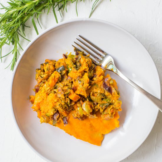 Loaded Vegan Shepherds Pie