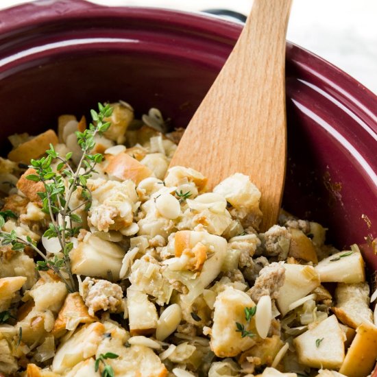 Italian Sausage Apple Stuffing