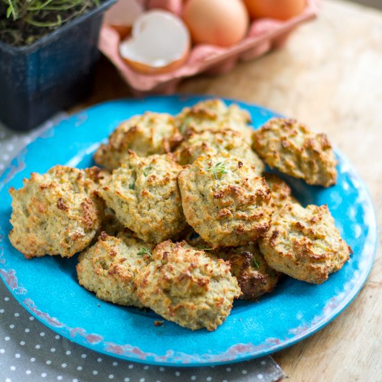 Low Carb Cauliflower & Thyme Bites