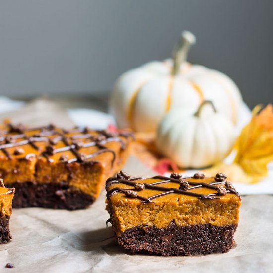 Pumpkin Pie Brownies