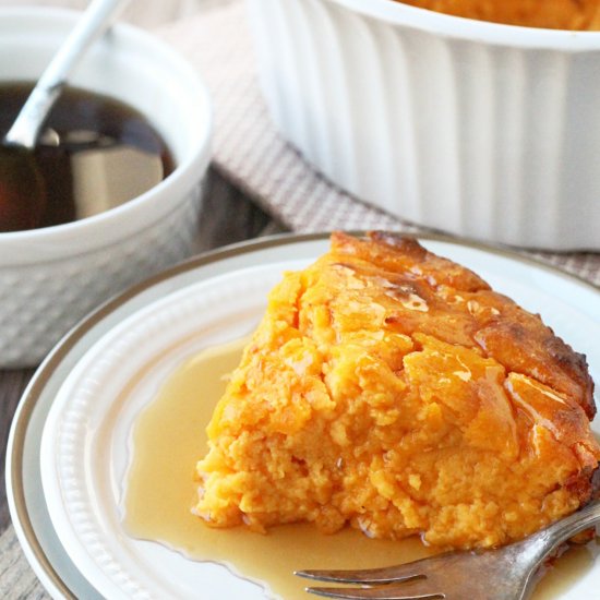 French Sweet Potato Soufflé