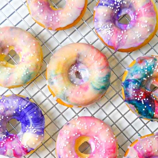 Marbled Donuts