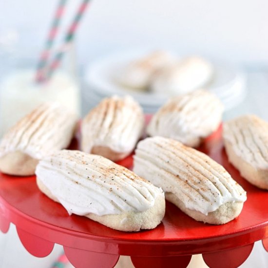 Gluten Free Nutmeg Log Cookies