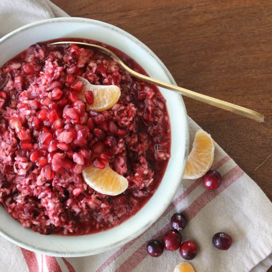 Cranberry Pomegranate Relish