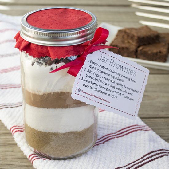 Jar Brownies