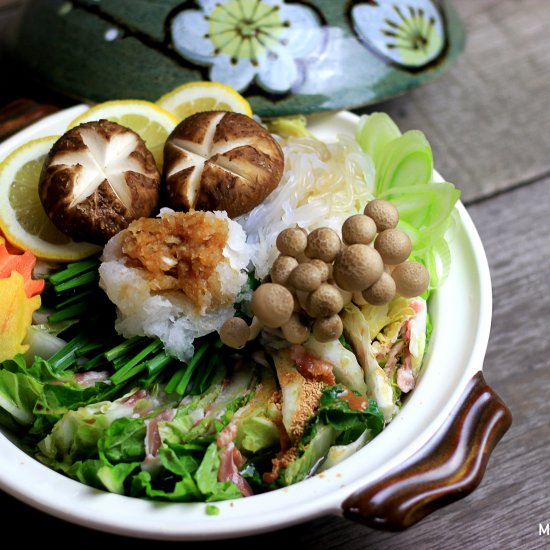 Napa Cabbage & Pork Belly Hot Pot