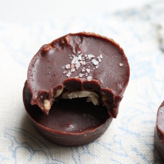 Raw Chocolate Nut Butter Cups