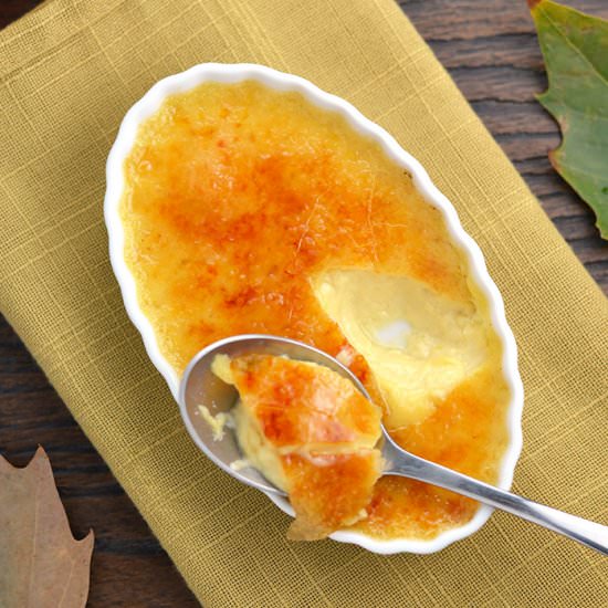 Maple Bourbon Creme Brûlée