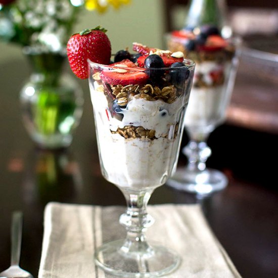 Oats Granola Parfait