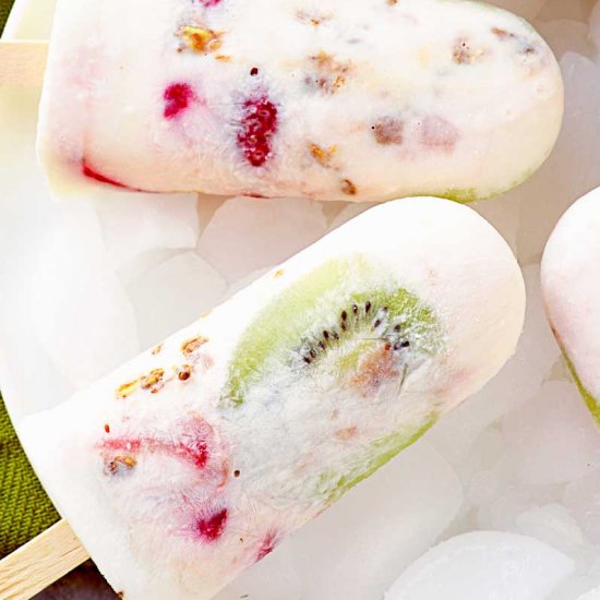 Breakfast Popsicles