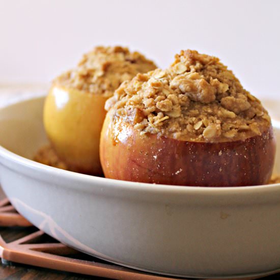 Baked Apples for Two