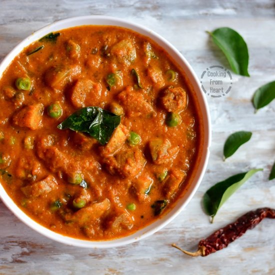 Mushroom Chettinad