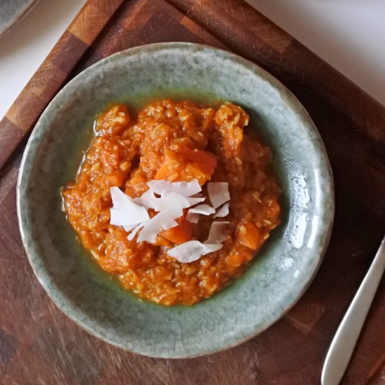 Sweet Pumpkin Chutney with Coconut