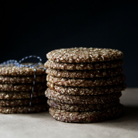 Molasses Ginger Cookies