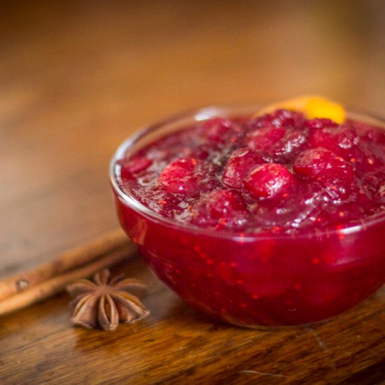 Clementine Cranberry Sauce