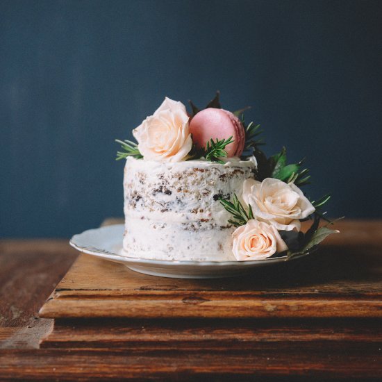 Rose Water Layer Cake