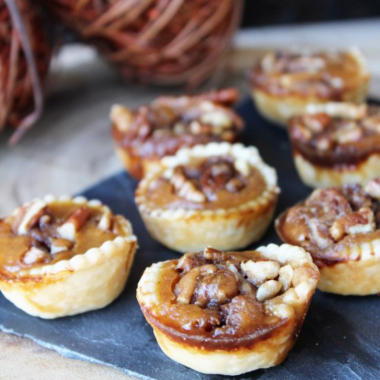 Pumpkin Pecan Pie Bites