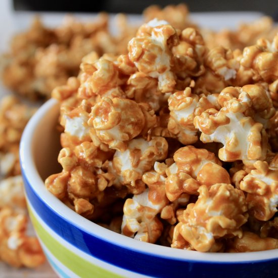 Caramel Popcorn {healthy}