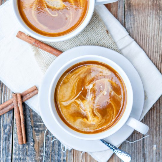 Easy Pumpkin Spice Chai Latte