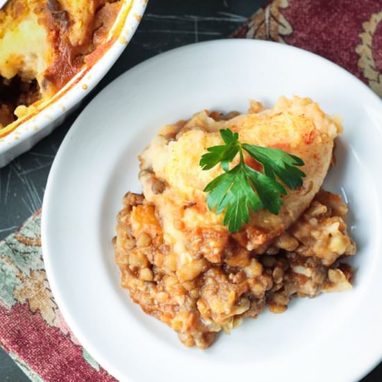 Lentil Cottage Pie