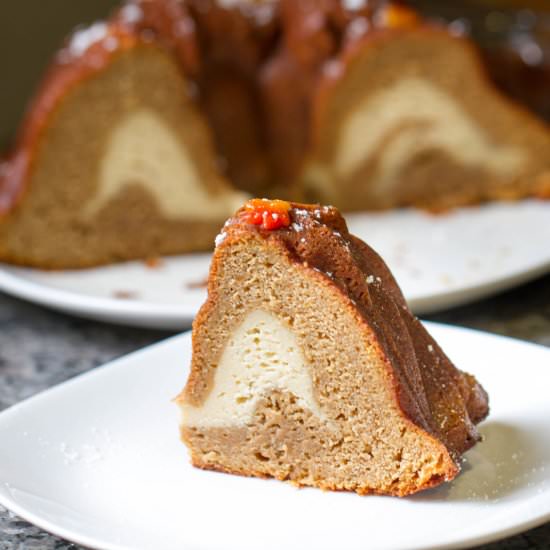 Sweet Potato Maple Cheesecake Bundt