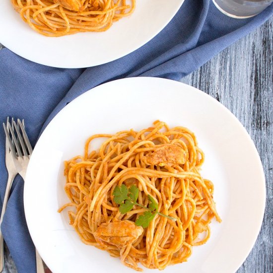 Butter Chicken Pasta