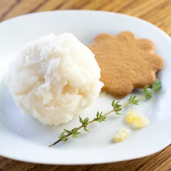 Pear Riesling Sorbet