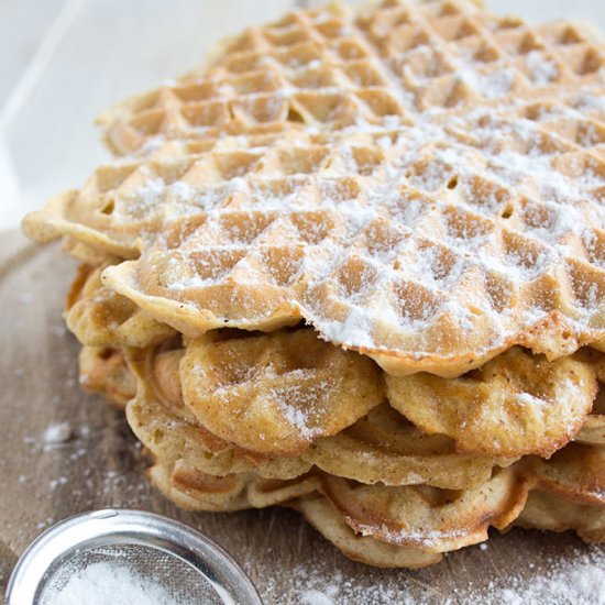 Almond Butter Waffles