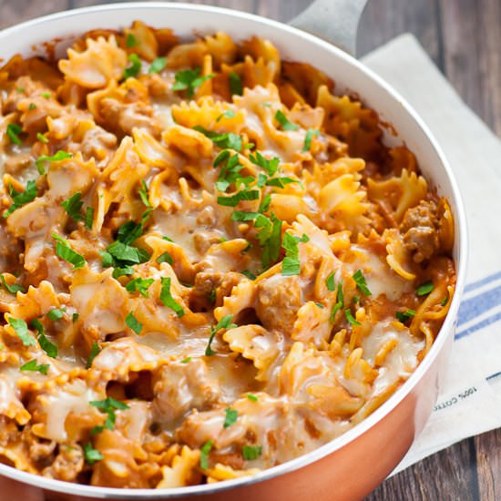 Creamy Sausage Pasta