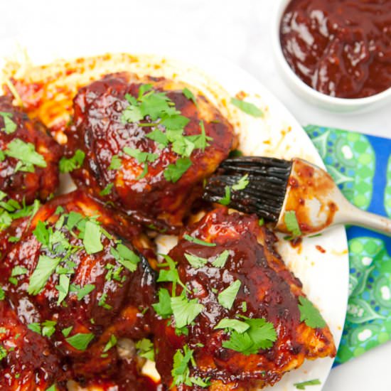 Honey Chipotle BBQ Chicken