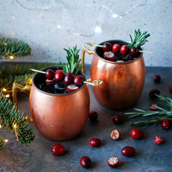 Cranberry Moscow Mule