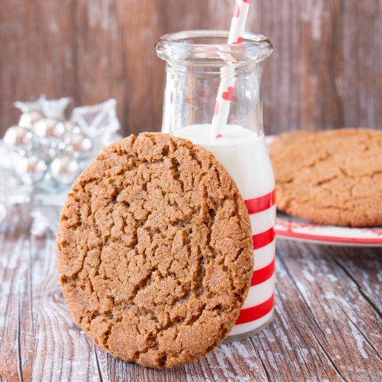 Ginger Molasses Cookies