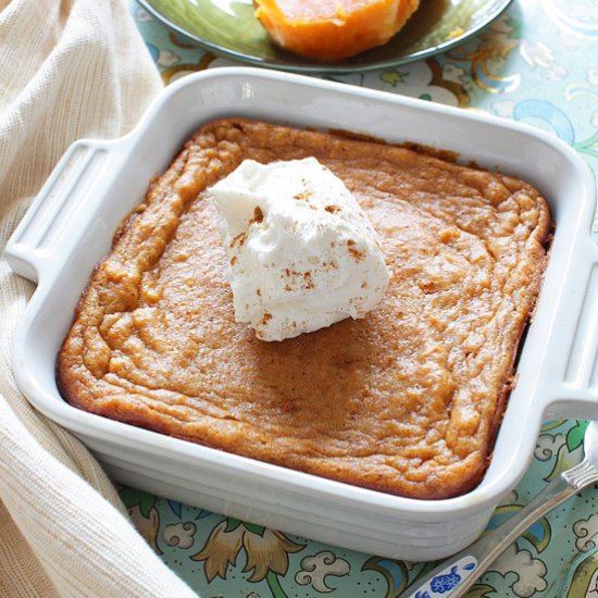 Sweet Potato Pie For One