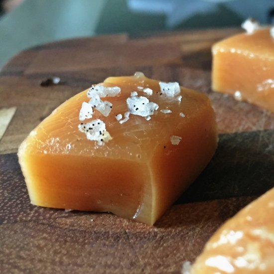 Laphroaig Scotch Salted Caramels