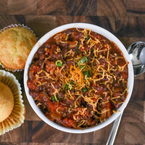 Black Bean Chicken Chili