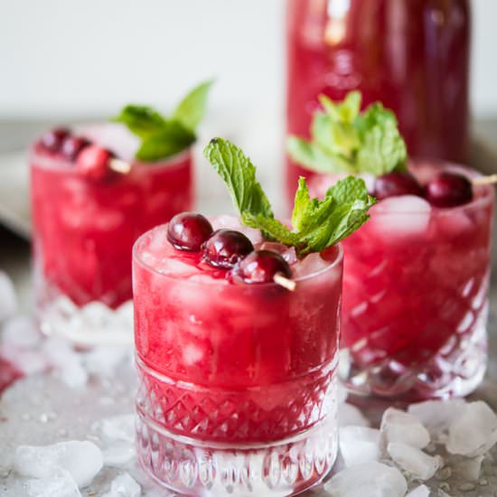 Cranberry Agua Fresca